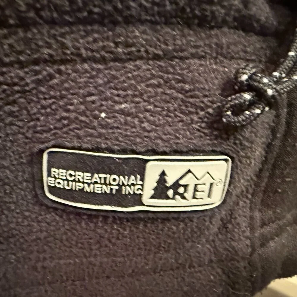 REI Fleece Vest Men’s Sz XXL Full Zip Black